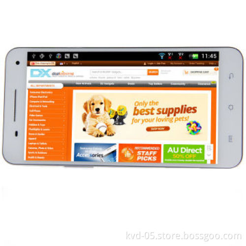 Latest MTK6589T Quad-core 6.5-inch FHD IPS LCD Mobile Phone, Sized 178 x 88 x 8.5mm